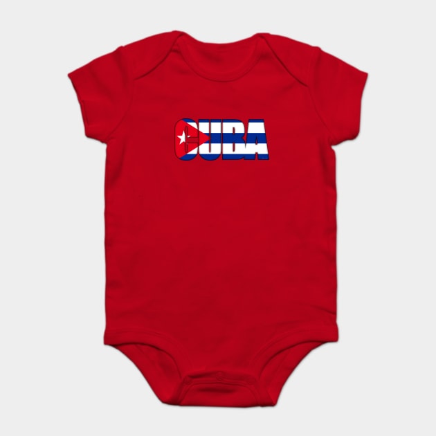 Cuba Baby Bodysuit by SeattleDesignCompany